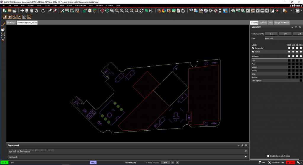 זיו הלפרסון - פיתוח מוצרים - עריכת מעגלים